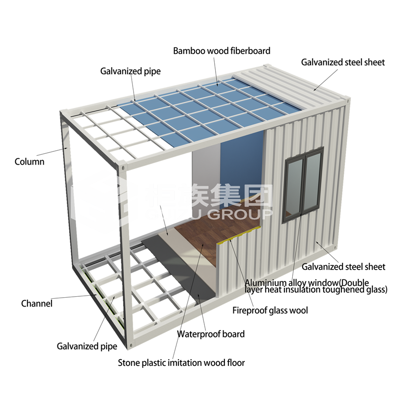 Tiny Shipping Container House