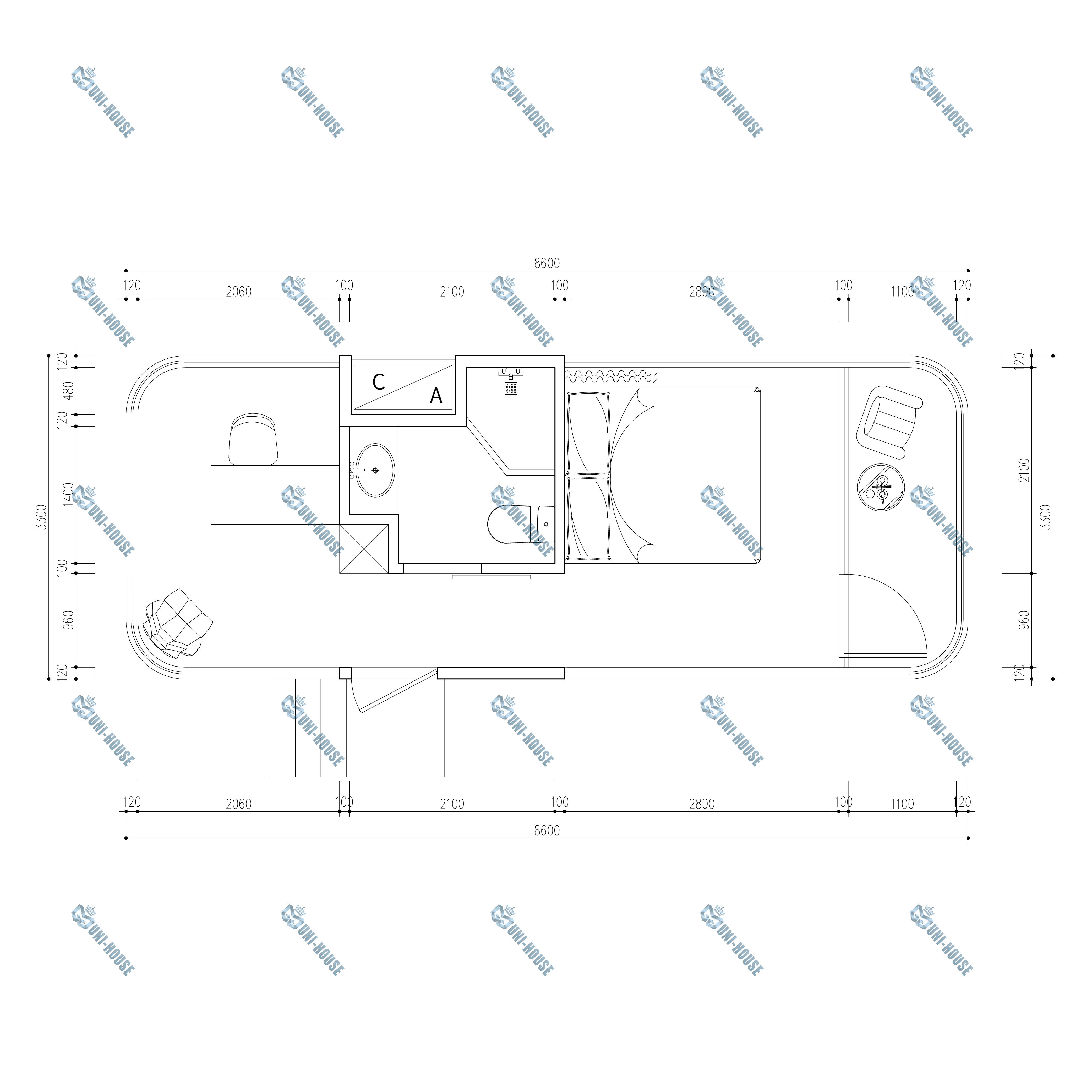 Cabine container Modulari