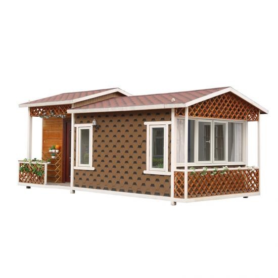 Prefabricated Mobile Container Wood Cabin