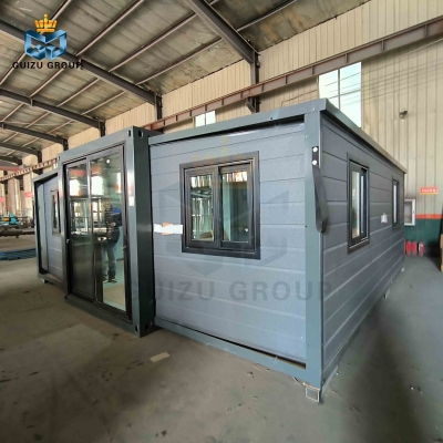 Prefab modular  20 ft folding expandable container houses in vendita

