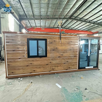 Ville di lusso prefabbricate Casa container espandibile portatile a doppia ala